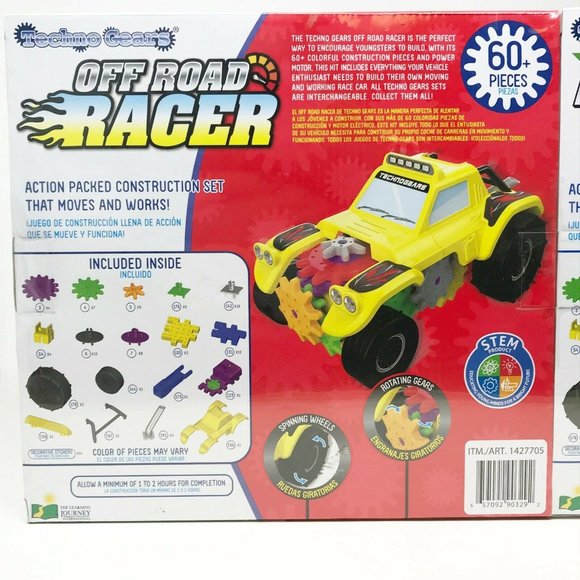 Techno Gears Monster Truck & Off Road Racer 2 Pack - Picture 8 of 8